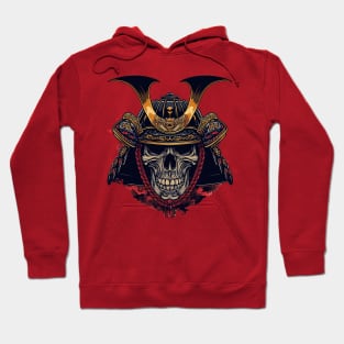 samurai skull Hoodie